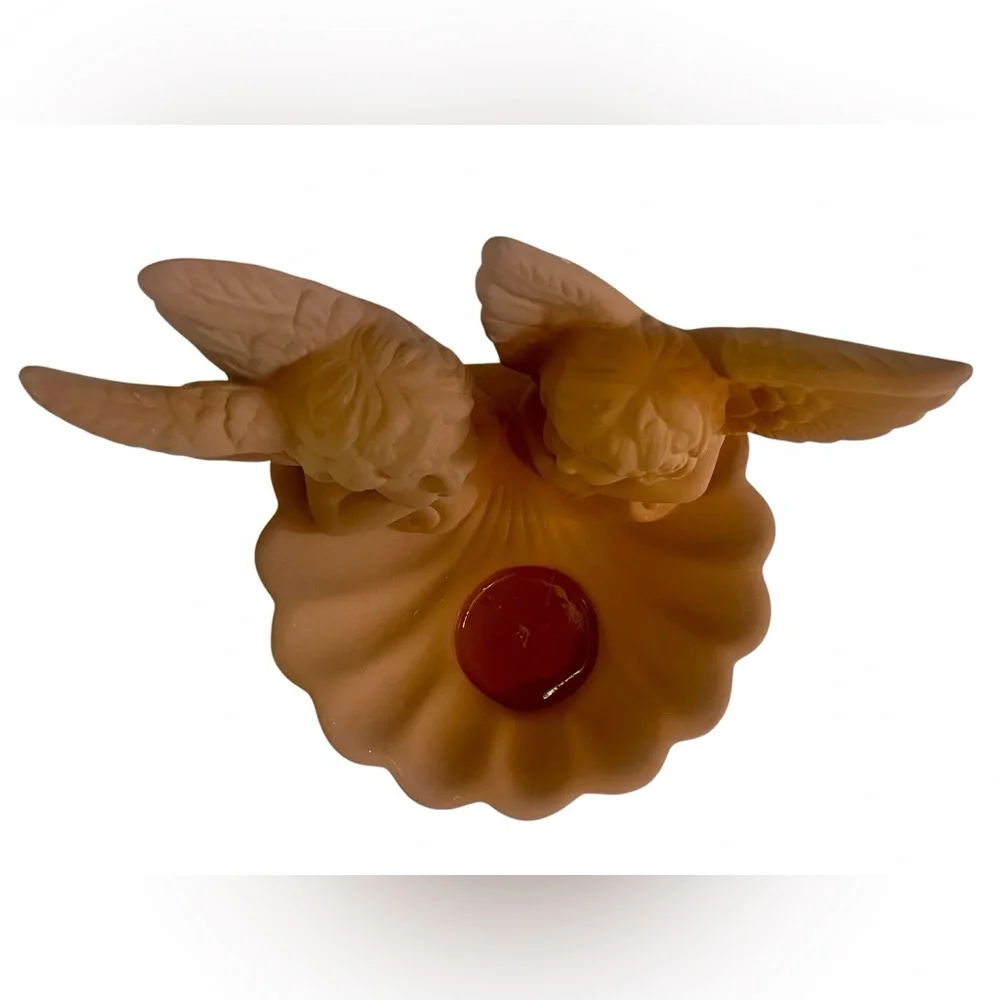 PartyLite Angel Candle Holder - Terracotta